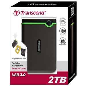 Transcend 2TB External Hard Drive 3.0 USB