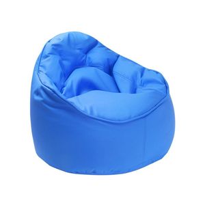Large Inflatable Bean Bag Sofa Chair – Portable Lazy Air Lounge Seat with Free Manual Pump (110×110×85cm)