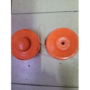 Brush cutter trimmer head orange