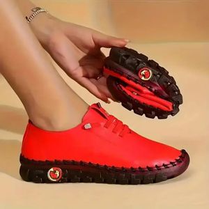PROMOTION LOAFERS LADIES/WOMENS HIGH QUALITY CLASSIC WOMEN /LADIES LOAFERS EASY TO CLEAN ,DURABLE WOMEN FLAT SHOES RED LOAFER