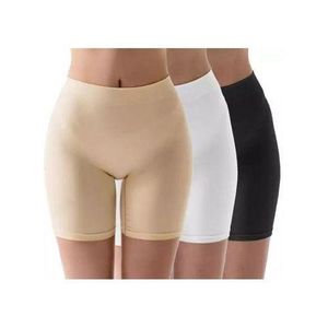 3pcs quality cotton stretchy ladies bikers - Assorted colours