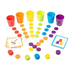 Colour Sorting Cup Game