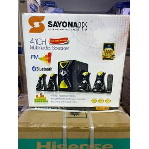 Sayona SHT-1149BT - 4.1 Channel Subwoofer PMPO 16000Watts-black