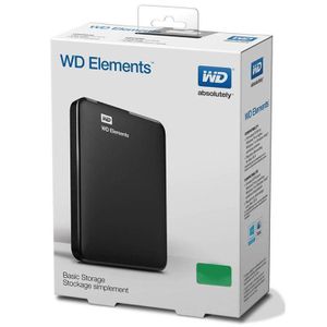 WD Elements 2.5-Inch SATA USB 3.0 External Hard Drive Casing - Ultra High-Speed HDD / SSD Hard Disk Enclosure Case Box for Laptop Hard Drives, PC, Smart TV & PS4