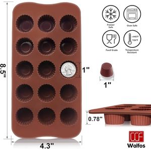 15 slot chocolate, candy, ice cream or ice cubes silicone 