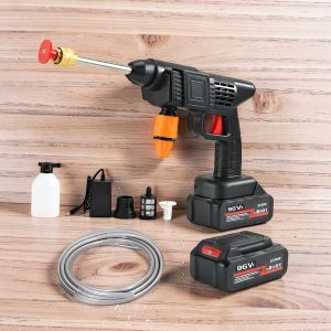 Top Quality Ultra High Quality Efficient Portable 96V Cordless Rechargeable Pressure Washer Gun Machine