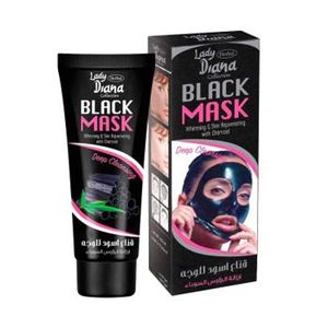 Lady Diana Whitening and Skin Rejuvenating with Charcoal Black Mask 170ml