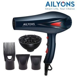 AILYONS  Professional Hair Blow Dry Hair Dryer With 4pcs Beauty Accessories - 2400W 