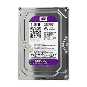 WD Purple 1TB Surveillance HDD – SATA Hard Drive (DESKTOP) with AllFrame Technology, 24/7 Surveillance Storage for CCTV DVR, NVR & Security Camera Systems