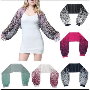 Ladies Breathable Chiffon Sleeve Covers