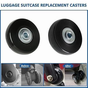 luggage suitcase wheel replacement medium size 4pcs