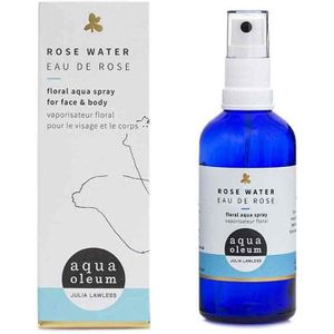 Rose Water refreshing & fragrant floral aqua spray for face & body.