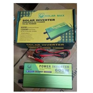 Share this product    Solar Max 600W power inverter-12V DC to 230V AC/1200W peak output