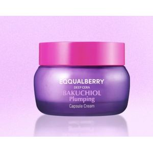 Beauty EQQUAL BERRY deep cera Bakuchiol plumping capsule cream 