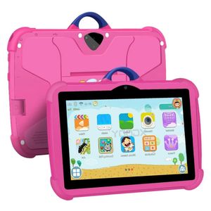 Kids tablet with free educational apps Android 12 study pad 7 inch display 4 GB RAM 64 GB Rom Quad core wifi tablet, kids tablet with case 