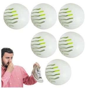 6 pcs Shoe Deodorizer Balls/ Odor Eliminator for Cabinet Sneakers, Gym Bags, Lockers, Car etc