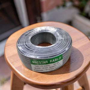 Mat Star 1.5MM 90M Moisture Resistant Stable Performance Twin With Earth Electrical Wiring Cable 