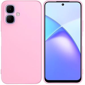 Soft Silicone Slim Fit CASE Anti-Scratch Shockproof Case for TECNO Pop 10 - Pink