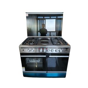 Haier  60x90 4 Gas + 2 Rapid Rapid Hotplate Standing Cooker with Gas Sensor