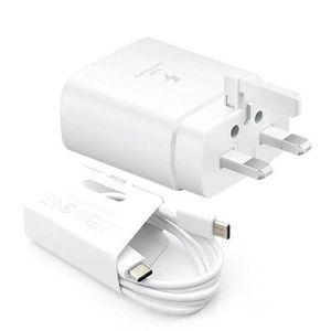 Samsung Original Fast Charging 25W TYPE C To C Adapter with Type C to C Cable  For A14, A34, A54, A04 