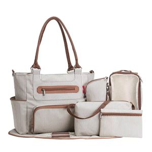 Peekaboo Pibi Multipurpose Diaper Tote Bag With Hooks Set Of 7