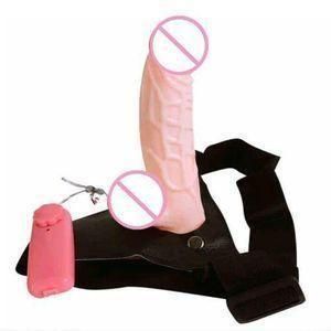Strap on Realistic Dildo Adjustable Harness G Spot Vibrator Vagina Anal Adult Play Vibrating Rotating Sex Toys for women Couples Women Men