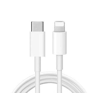 Lightning Cable 1M - Fast Charging & Data Transfer - White