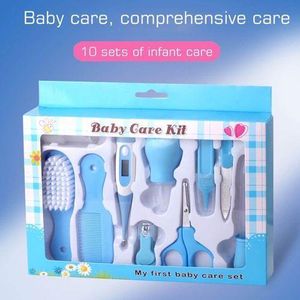 Baby Care Baby Grooming Kit 10pcs/Set Baby Healthy Kit BabyCare Essentials Nursery Care Set for Newborn Infants Kids Accessories