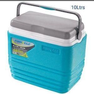 Pinnacle Cooler Box 10L Chiller Cool Box Portable For Ice / Medicine / Ice Pop Picnic Travel Hiking 48 Hours Keep Cool