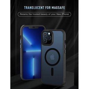 For iPhone 12 pro max Case, MagSafe Phone Case Supports Magnetic Wireless Charging