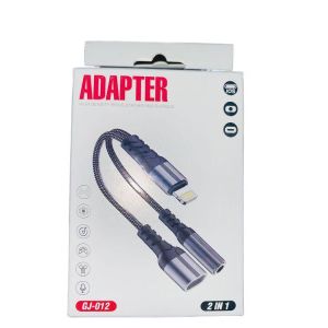 GJ-012 Lightning to Type-C + 3.5mm Jack Adapter 