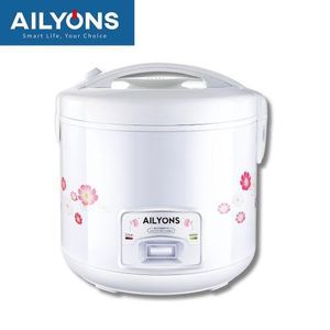 AILYONS RCX-18B01 Deluxe 1.8L Automatic Electric Rice Cooker 3 In 1 - White (1YR WRTY)