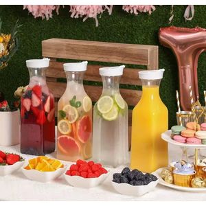 Multi-purpose square pitcher jars