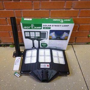 JSOT Dusk To Dawn high powered solar lighting reliable performance 500W Watts Outdoor Security Motion Sensor Led Solar Street Light Lamp