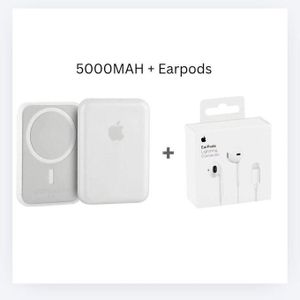 Apple MagSafe Battery Pack 5000MAH WIRELESS POWER BANK CHARGER For IPhone 12 / 13 / 14,15,16 PRO MAX Increase BAttery Capacity
