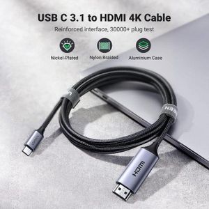 Ugreen USB C to HDMI Cable 4K@60Hz