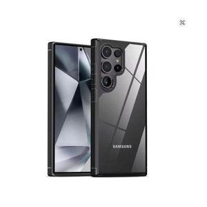 Samsung  Galaxy s23 ultra Transparent, Clear and Colorless with Black Edges New Skin Unique and Stylish Phone Case/ Cover