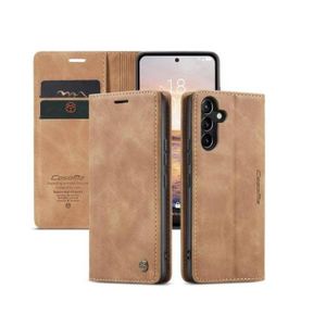 Samsung Galaxy S26 Plus Caseme Premium Luxury PU Leather Magnetic Flip Wallet Case Cover with Card Slots, Shockproof TPU Inner Shell & Full Body Protection