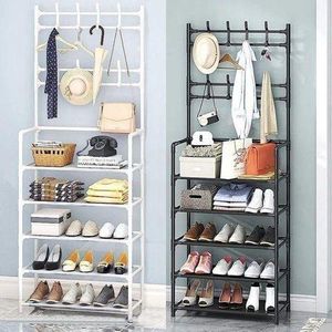 Shoe/Hat Rack: A Versatile Storage Rack Designed To Neatly Organize Shoes, Hats, And Other Accessories In An Efficient And Space-saving Manner.