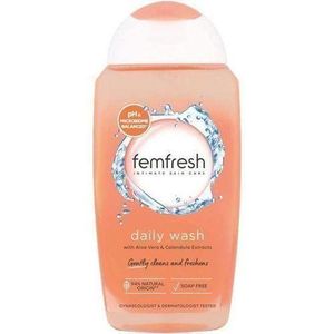Femfresh Intimate Skin Care pH & Microbiome balanced Daily Wash with aloe vera extracts