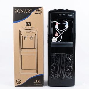 Sonar B3 two tap water dispenser, hot and normal. 