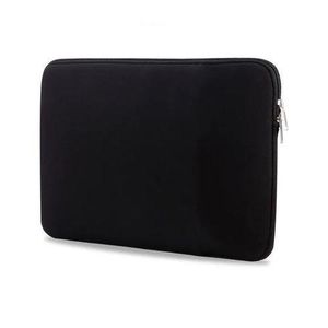Zipped Soft Laptop Sleeve-black