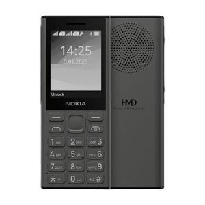 Nokia 130 (2024) Screen Size 2.4 Inches, SIM Support, Dual Sim, Battery Type 1450 MAh - Black