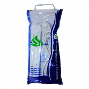 NIMBU 5-Way Extension Socket  Surge Protector  White