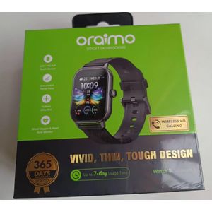 Oraimo Watch 5 OSW-805 2.01"HD full Touch screen,Anti-scratch pand Glass Smart  watch