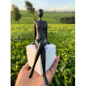 Decorative sitting Figure Model Bookend, Craft for Living Room, Bedroom