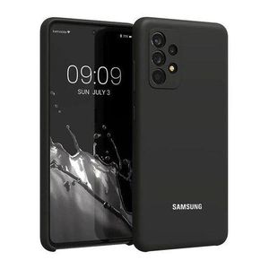Samsung Galaxy A13 4G Liquid Silicone Back Cover/Case-black