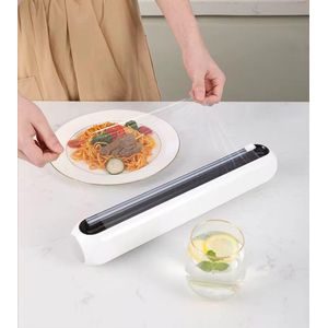 Plastic wrap cutter / cling film dispenser 