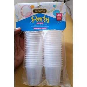 Techpak Party cups clear 250ml