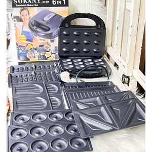 Sokany 6 in 1 sandwich maker